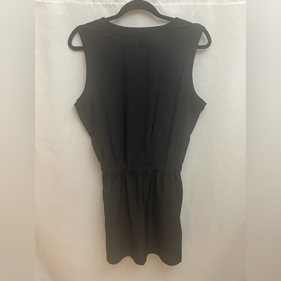 Calvin Klein Performance Black Sleeveless Drawstring Waist Dress Women’s Large - Picture 3 of 6
